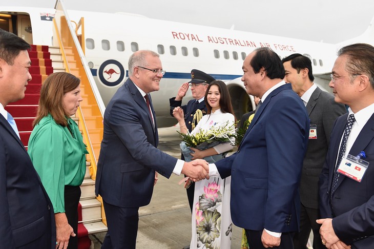 Chùm ảnh: Thủ tướng Australia và Phu nhân thăm chính thức Việt Nam - ảnh 2