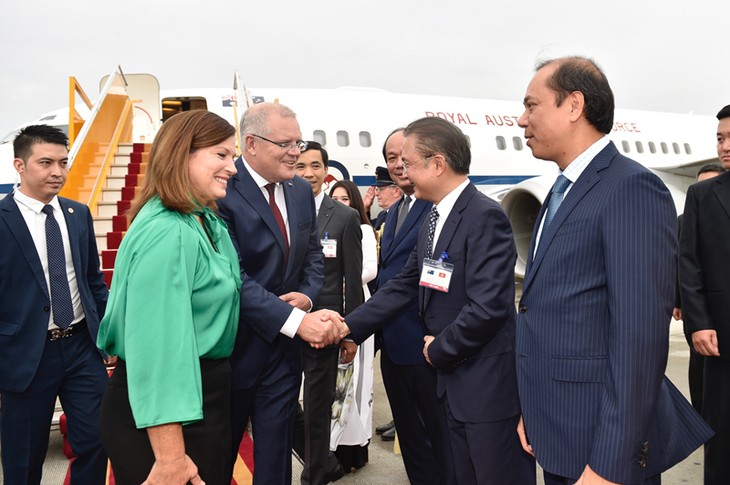 Chùm ảnh: Thủ tướng Australia và Phu nhân thăm chính thức Việt Nam - ảnh 4