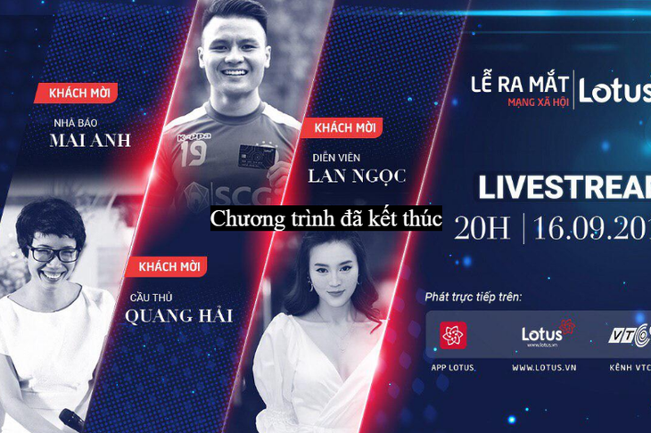 Lễ ra mắt mạng xã hội Lotus Việt Nam  - ảnh 1
