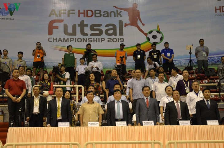 Toàn cảnh Lễ khai mạc giải Futsal HDBank vô địch Đông Nam Á 2019 - ảnh 1