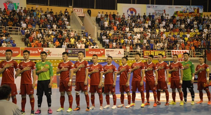 Toàn cảnh Lễ khai mạc giải Futsal HDBank vô địch Đông Nam Á 2019 - ảnh 8