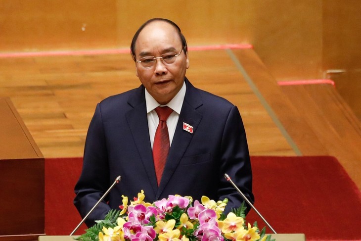 Toàn cảnh Lễ tuyên thệ nhậm chức của Chủ tịch nước Nguyễn Xuân Phúc - ảnh 5