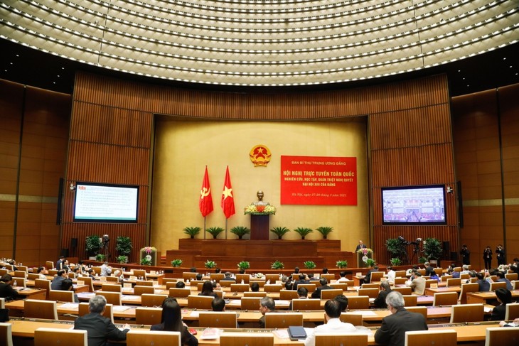 Toàn cảnh Lễ tuyên thệ nhậm chức của Chủ tịch nước Nguyễn Xuân Phúc - ảnh 10