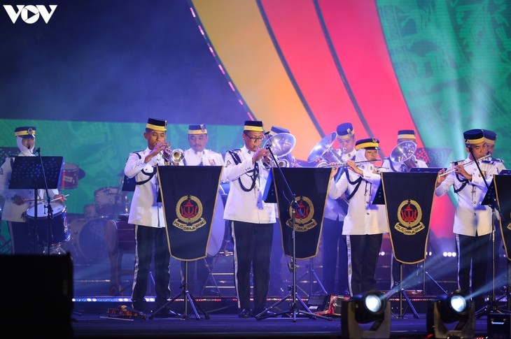 Toàn cảnh chương trình hòa nhạc Nhạc hội Cảnh sát các nước ASEAN+ 2022 - ảnh 9