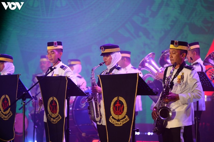 Toàn cảnh chương trình hòa nhạc Nhạc hội Cảnh sát các nước ASEAN+ 2022 - ảnh 10