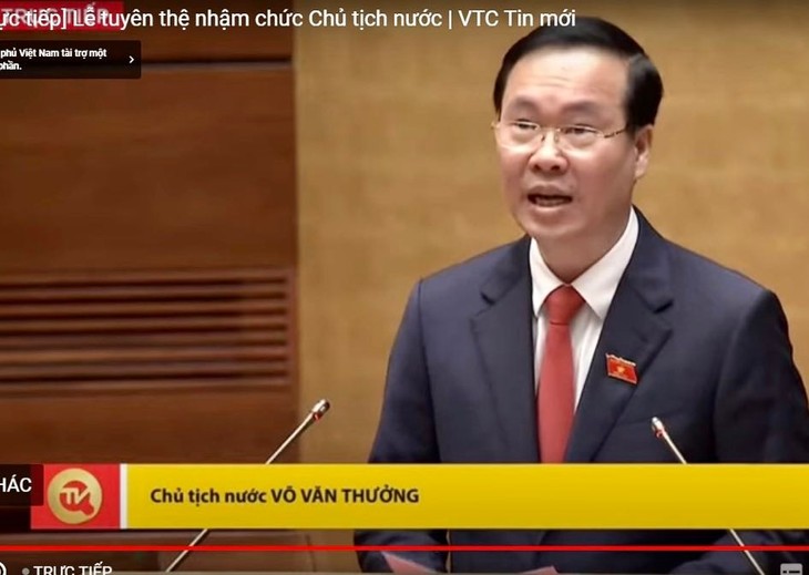 Trực tiếp: Toàn cảnh lễ Tuyên thệ nhậm chức Chủ tịch Nước Cộng hòa Xã hội Chủ nghĩa Việt Nam - ảnh 1