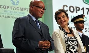Durban llama a los esfuerzos globales contra el cambio climático - ảnh 1