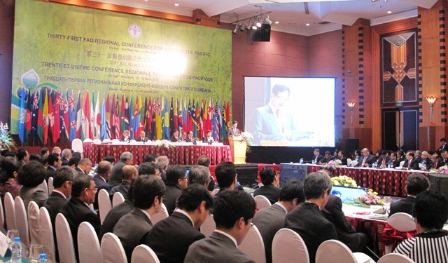 Concluye en Hanoi  31 Conferencia FAO de Asia- Pacífico - ảnh 1