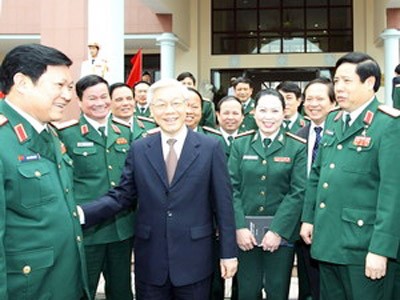 Ejército Popular de Vietnam, un sustento sólido para el Partido  - ảnh 1
