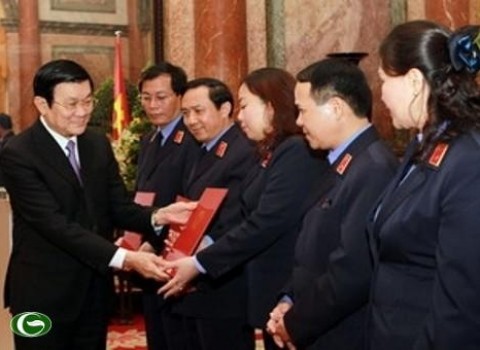 Presidente vietnamita urge renovación organizativa y reforma jurídica - ảnh 1