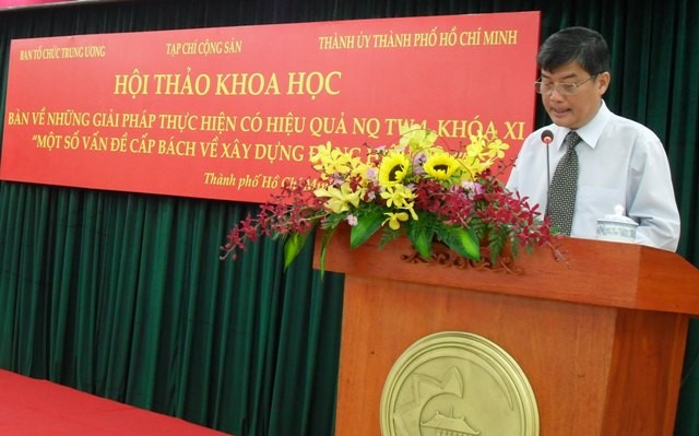 Vietnam despliega medidas concretas para consolidar el Partido Comunista - ảnh 1