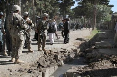 Afganistán aniquila a un grupo de rebeldes talibanes - ảnh 1