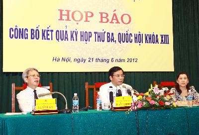 Destacan renovaciones en tercer período de sesiones del Parlamento vietnamita - ảnh 1
