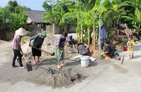 Construcción de vías rurales en Tuyen Quang - ảnh 2