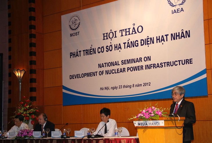 Seminario sobre el desarrollo de la infraestructura electronuclear en Vietnam - ảnh 1