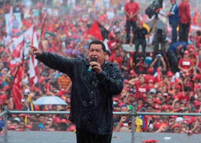 Masivas concentraciones marcan cierre de campaña electoral en Venezuela - ảnh 1