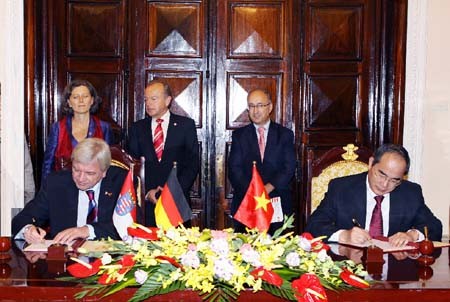 Vietnam y el Estado de Hessen de Alemania afianzan cooperación - ảnh 1