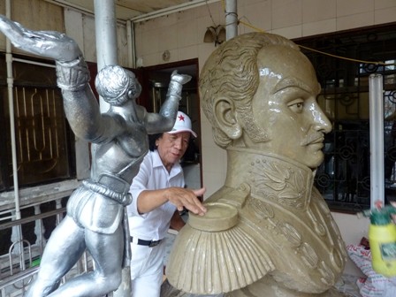 El rostro de Bolívar se asoma en Hanoi - ảnh 1