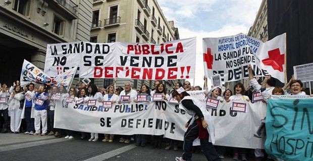 Quinta jornada de huelga para la sanidad pública madrileña - ảnh 1