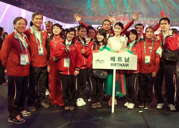 Ocupa Vietnam tercer puesto en Juegos Asiáticos Bajo Techo - ảnh 1