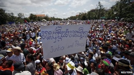 Proclaman a Partido Popular de Camboya vencedor de las elecciones - ảnh 1