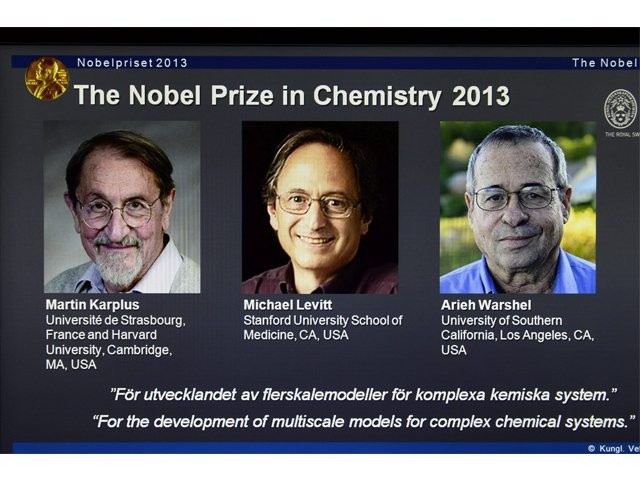 Tres científicos reciben el Premio Nobel de Química 2013 - ảnh 1