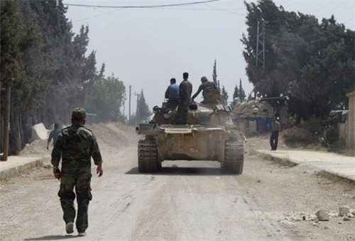 Ejército sirio recupera control en ciudades fronterizas con Israel - ảnh 1