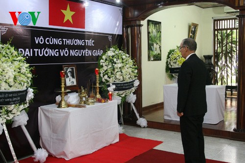 Se despiden del general vietnamita en el país y en el exterior - ảnh 45