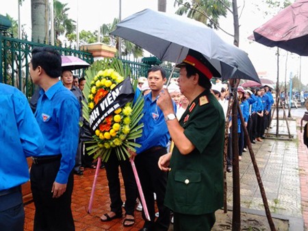 Pueblo de Quang Binh espera al general Giap en tierra natal - ảnh 1