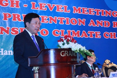 Vietnam por mayor cooperación internacional frente a cambio climático  - ảnh 1