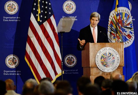 John Kerry: Estados Unidos dejó atrás la Doctrina Monroe - ảnh 1