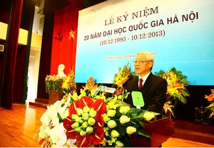Conmemoran 20 años de Universidad Nacional de Hanoi - ảnh 1