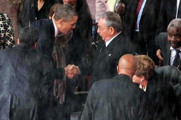 Estados Unidos y Cuba - gestos en foco - ảnh 1