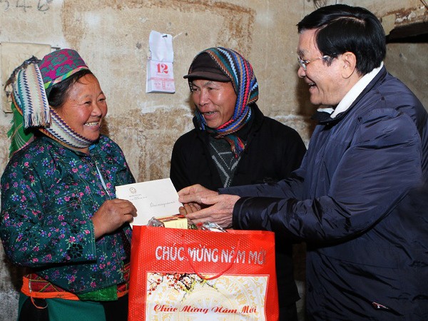 Concluye presidente de Vietnam gira por localidades septentrionales - ảnh 2