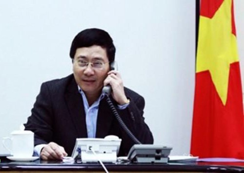 Intercambian dirigentes de Vietnam y China mensajes de felicitación por el Tet 2014 - ảnh 1