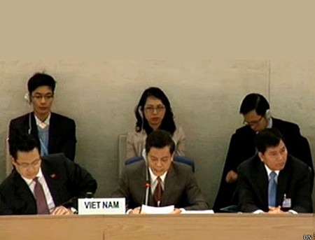 UPR aprobó informe de Vietnam sobre los derechos humanos - ảnh 1