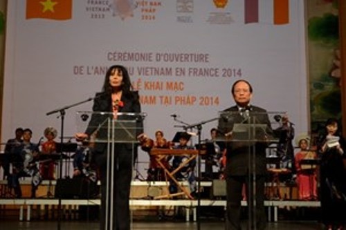 Solemne inauguración del “Año vietnamita en Francia”  - ảnh 1