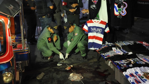 Explosión de bomba en Bangkok deja al menos 16 heridos - ảnh 1