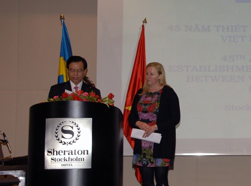 Vietnam y Suecia explotan potencialidades de cooperación bilateral - ảnh 1