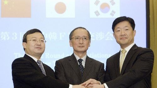 China, Corea del Sur y Japón se preparan para próximas negociaciones de TLC - ảnh 1