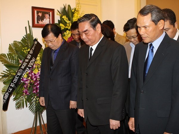 Altos dirigentes vietnamitas dicen adiós a Heroína de Moncada - ảnh 1