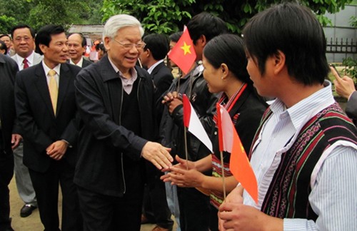 Secretario general del Partido Comunista de Vietnam visita provincia Thua Thien - Hue - ảnh 1