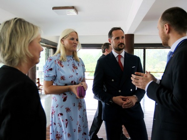 Príncipe noruego culmina visita en Vietnam - ảnh 1