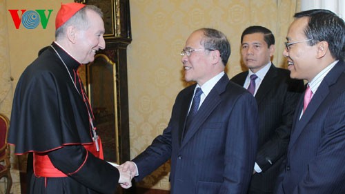 Presidente del Parlamento vietnamita finaliza visitas a Suiza e Italia - ảnh 1