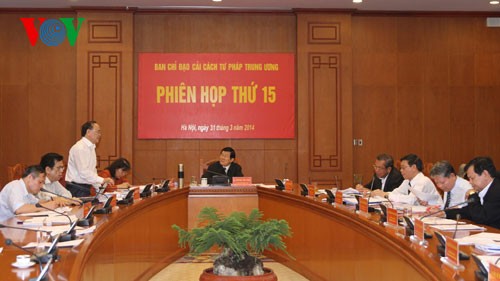 Presidente vietnamita urge a renovación jurídica - ảnh 1