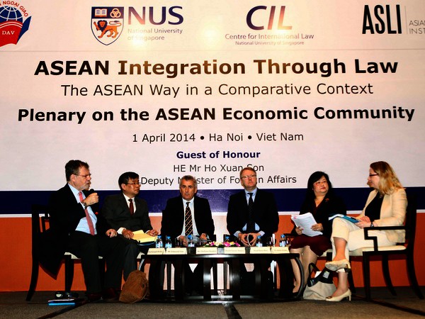 Vietnam aporta la integración de ASEAN por vía jurídica - ảnh 1