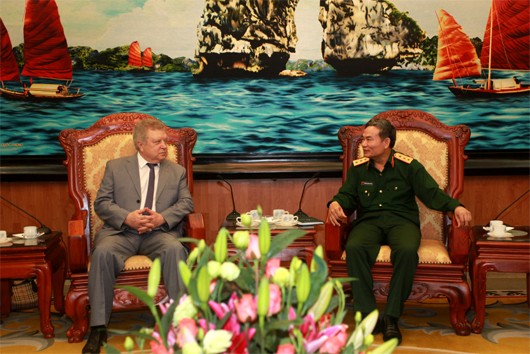 Vietnam y Rusia robustecen cooperación militar  - ảnh 1