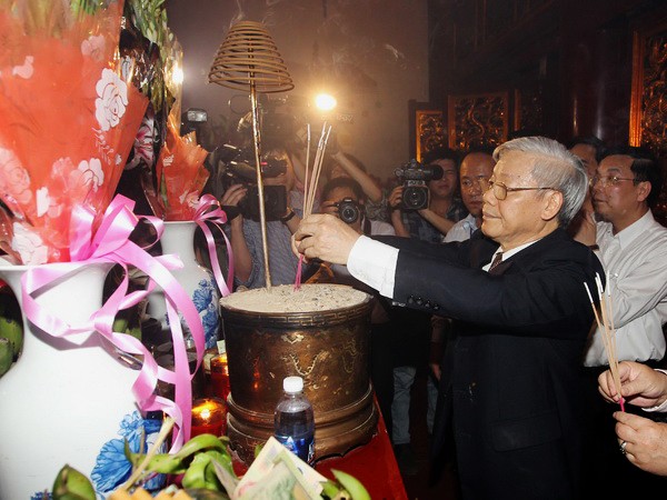 Líder partidista trabaja en Phu Tho - ảnh 1