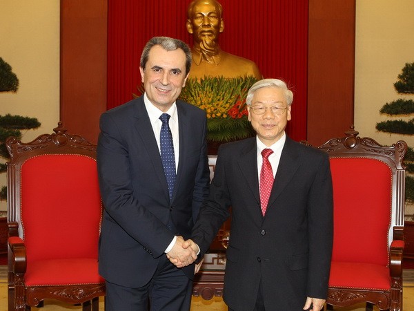 Primer ministro de Bulgaria sostiene conversaciones con máximos dirigentes de Vietnam en Hanoi - ảnh 2