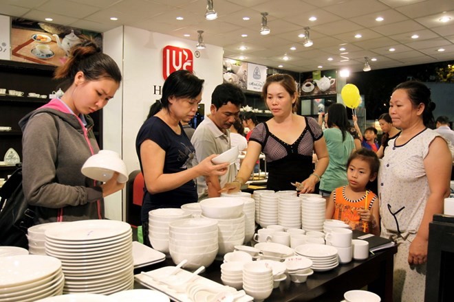 Más de 200 empresas vietnamitas en XVIII Feria productos nacionales de alta calidad 2014 - ảnh 1